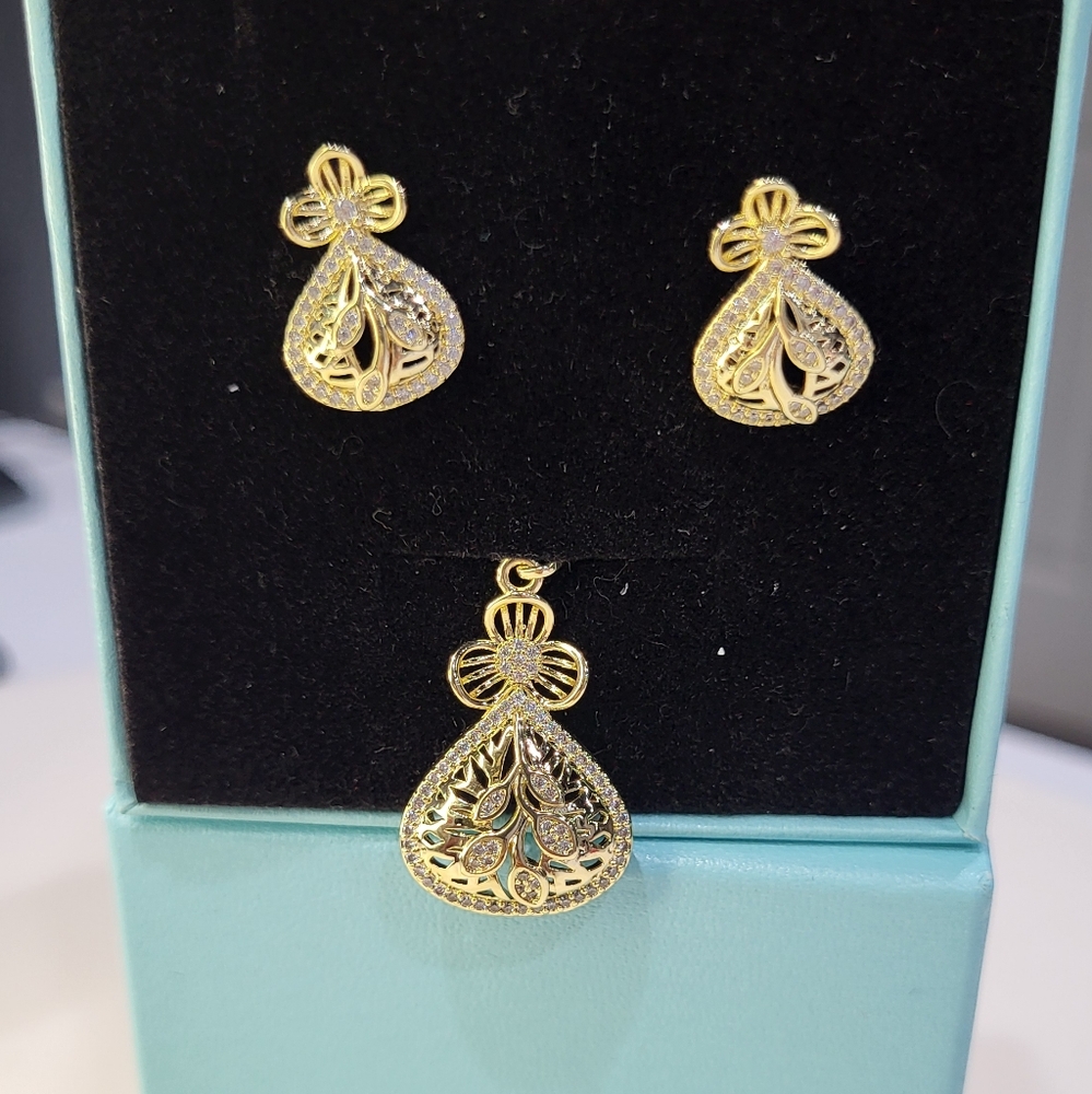 Xuping Gold  Jewelry Set